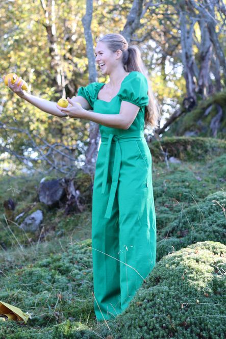 Hovedbilde Peggy rålekker grøn jumpsuit
