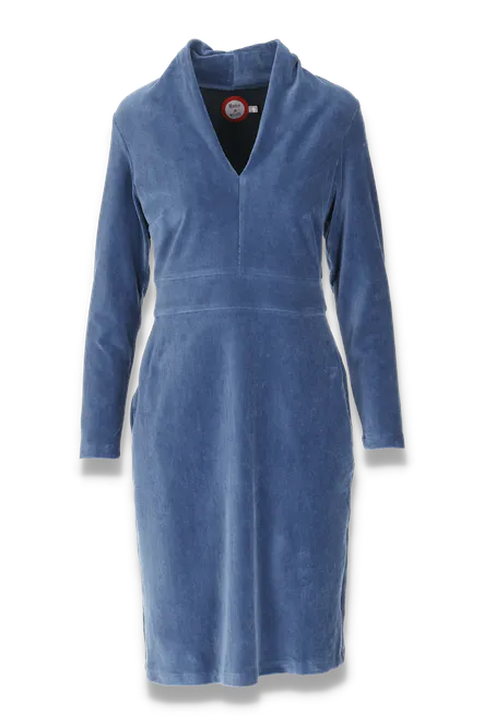 Hovedbilde Elsi støvblå basiskjole