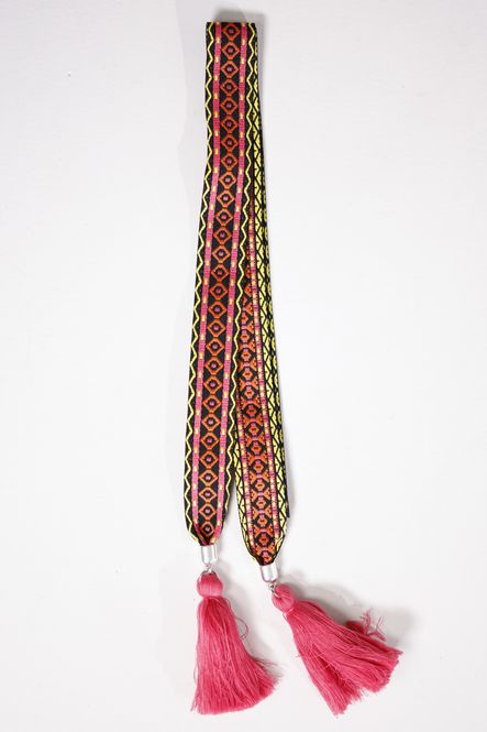 Hovedbilde Belt ribbon black, yellow, ...