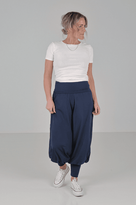 Hovedbilde Molly Blå baggy bukser fra ...