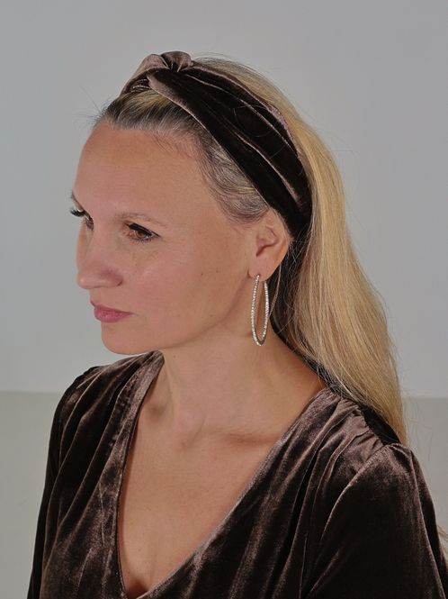 Hovedbilde Berte hårbånd  brun ...