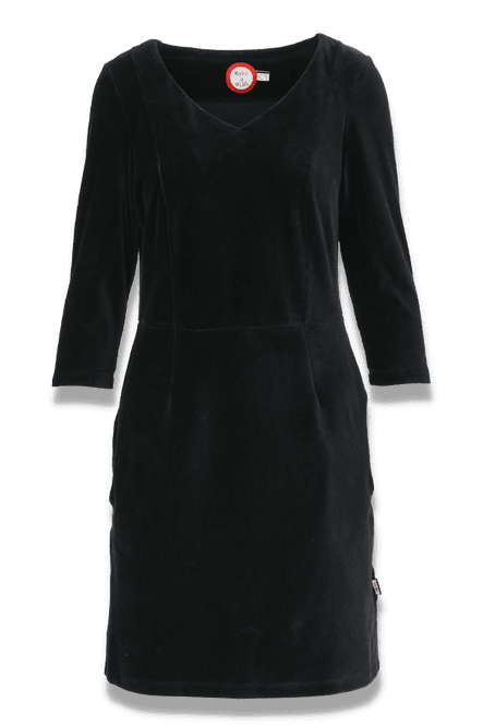 Hovedbilde Annelise sort babycord kjole 