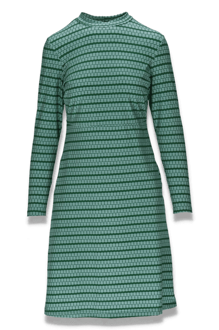 Hovedbilde Gerd grønn bomullskjole