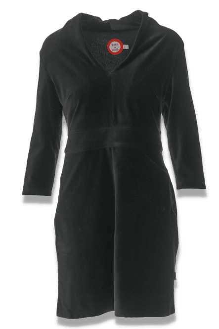 Hovedbilde Kine sort kort basiskjole