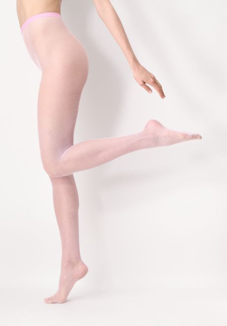 Hovedbilde Netting tricot tights Rose 3 ...