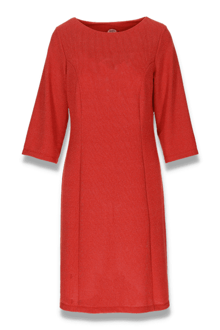 Hovedbilde Bitten rustrød glitterkjole